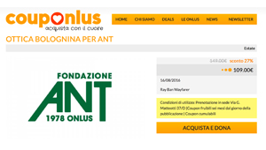 Sconti Solidali ANT